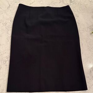 Theory Black Pencil Skirt
